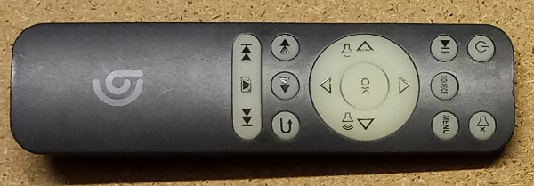 Clubroom Projector RC, front